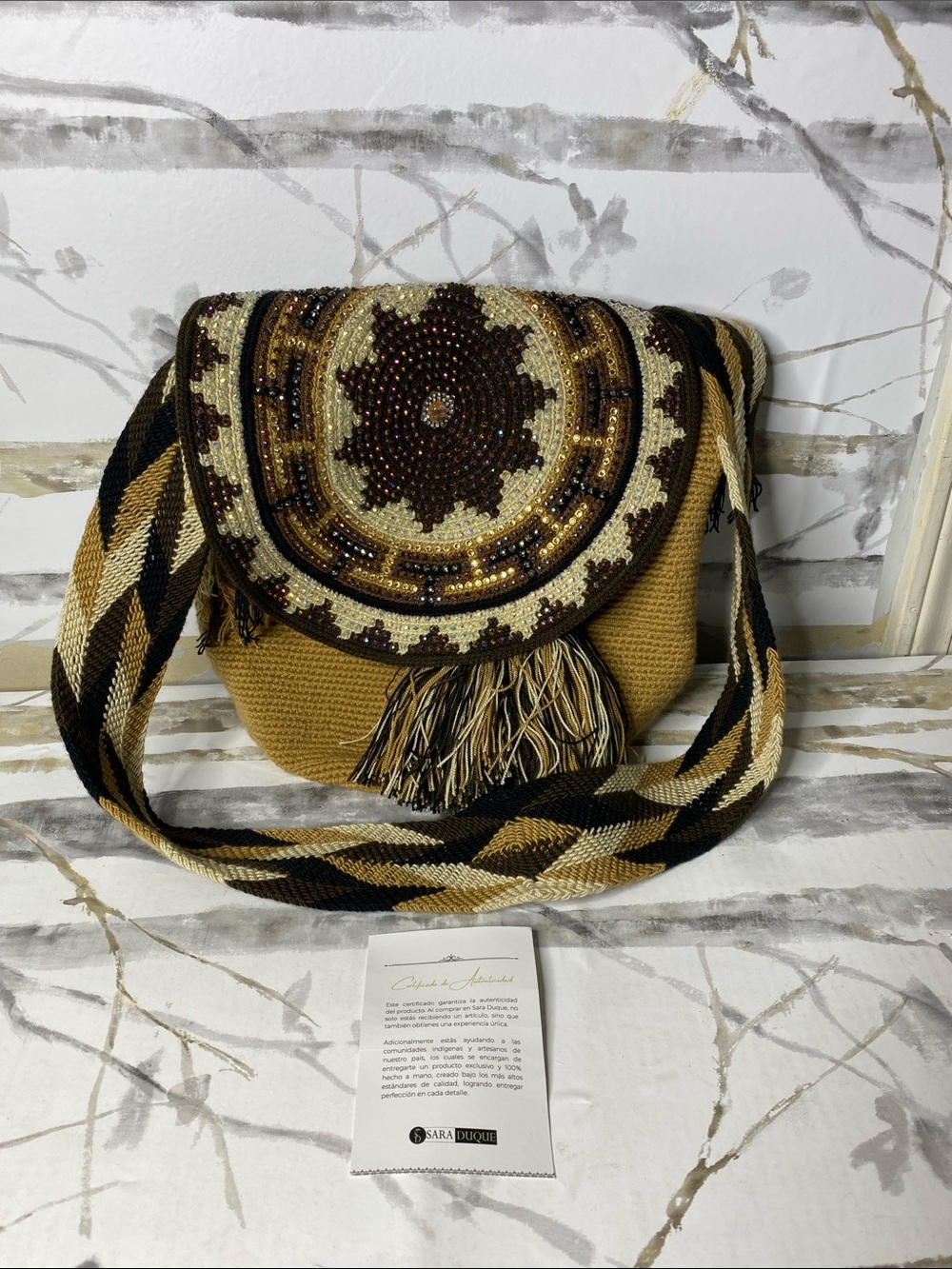 Sara Duque Wayuu Colombian Bag